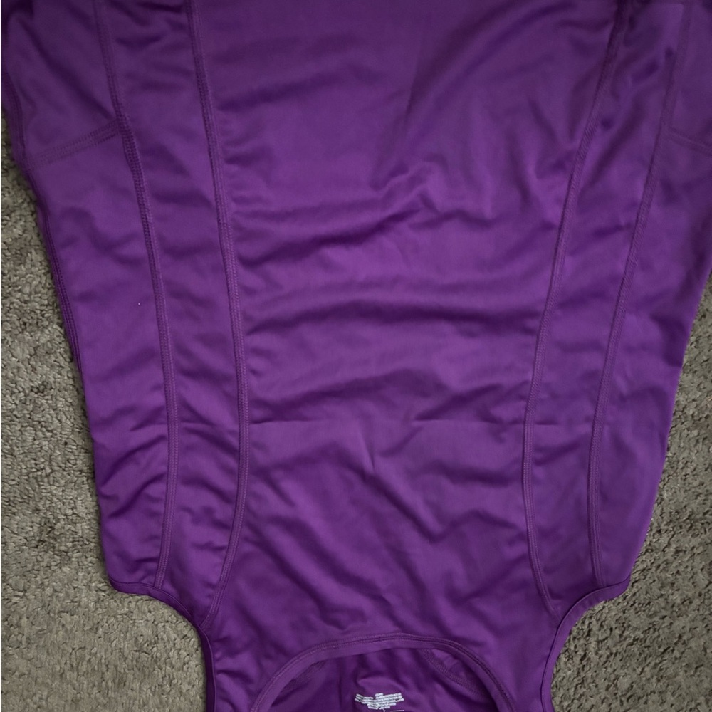 Fabletics Purple Muscle Tee Top